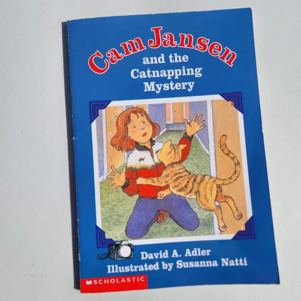 5 Book Bundle Lot Set Scholastic Chapter Books Cam Jansen by David A. Adler Youn